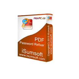 iSumsoft PDF Password Refixer Crack